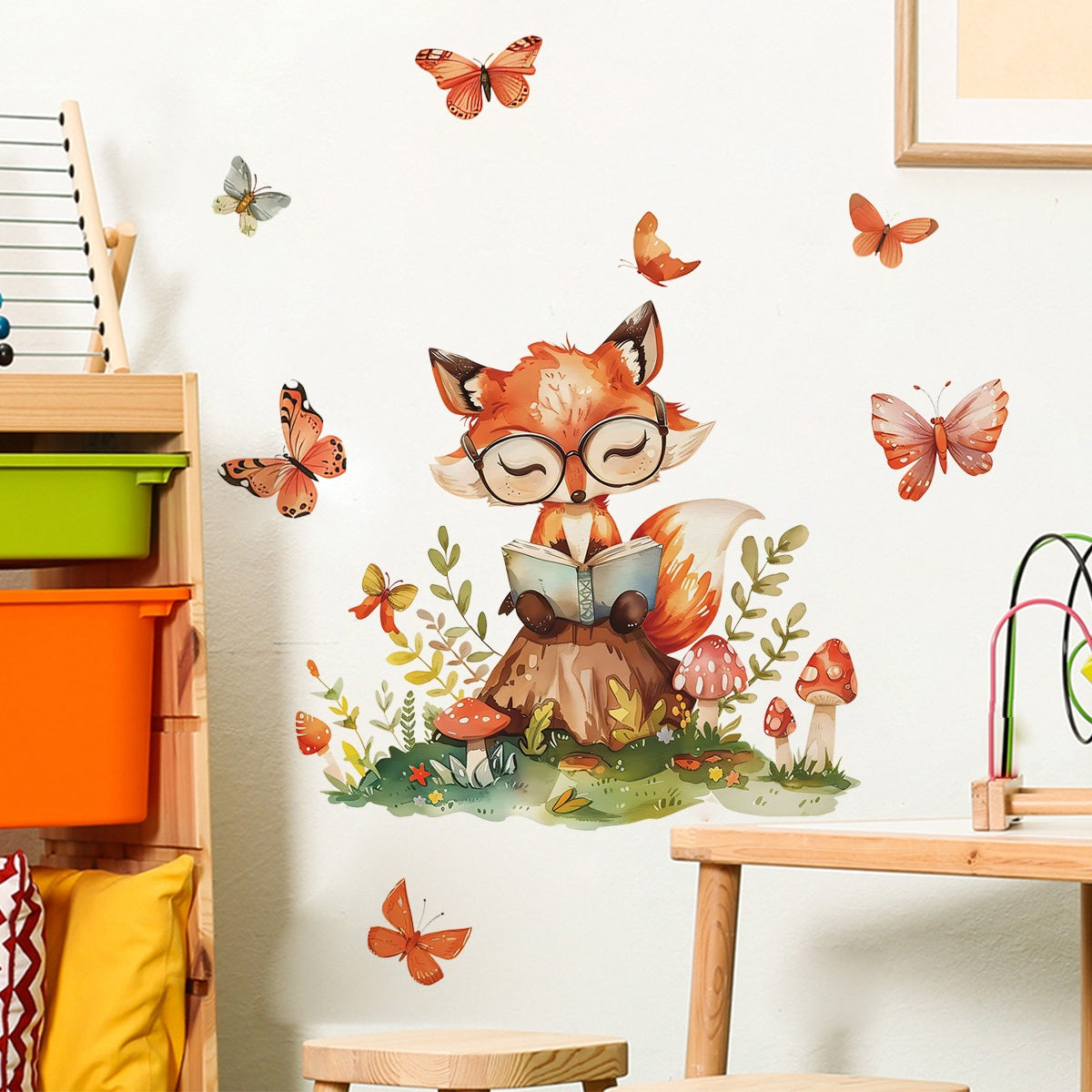 Cute Woodland Animals Kids Wall sticker