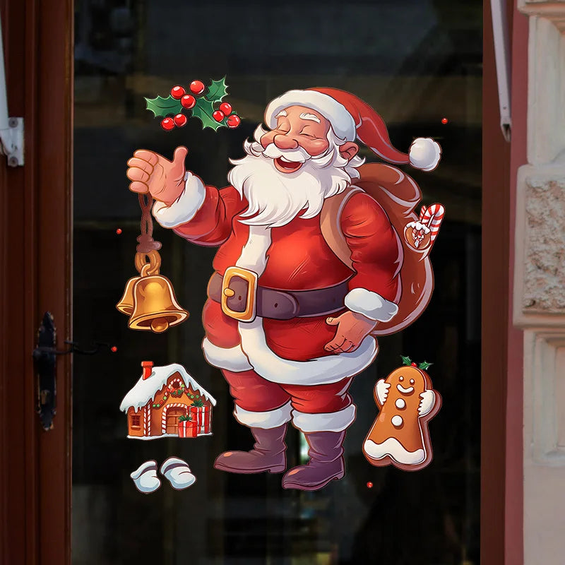 Snowman Santa Kids Wall Stickers