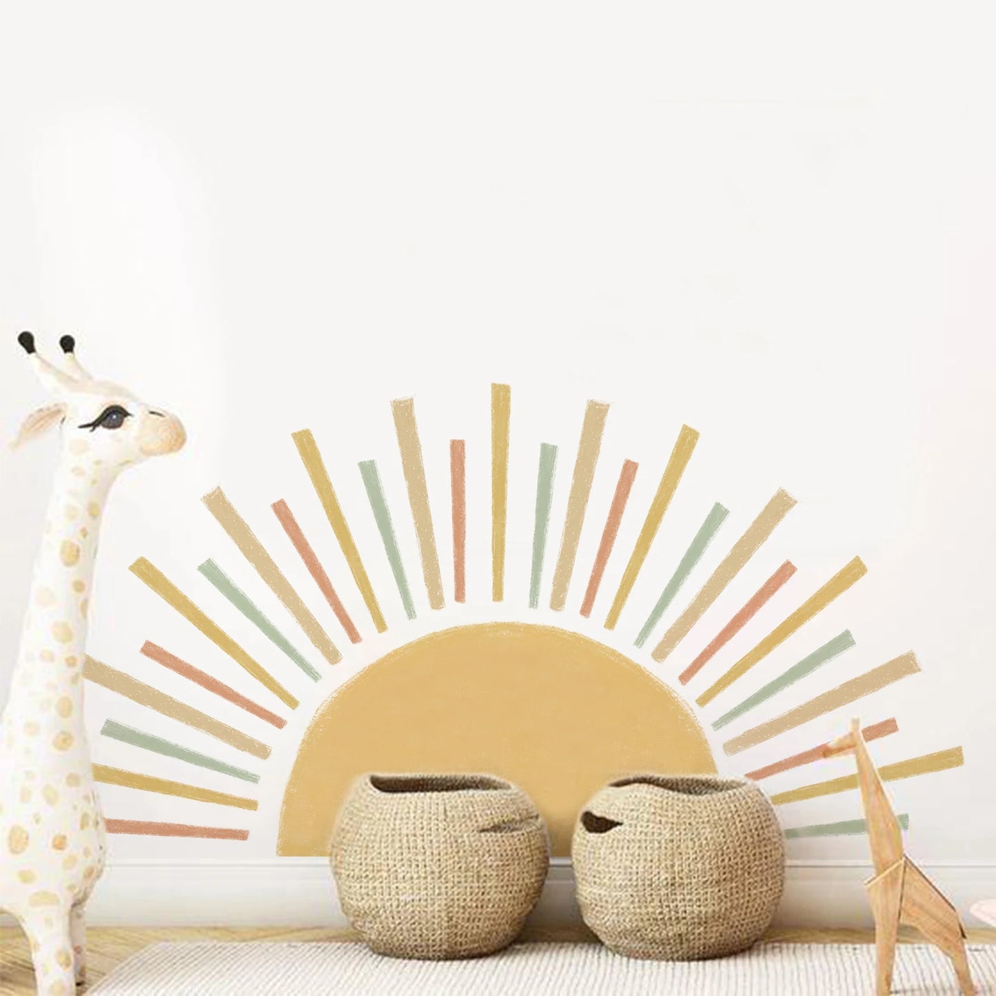Boho Sun Kids Wall Sticker