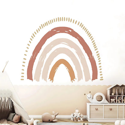 Nursery Boho Rainbow Wall Stickers