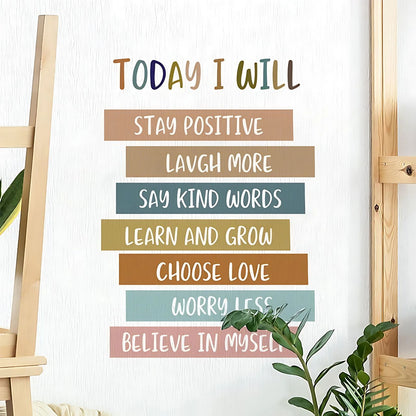 Positive Affirmations Kids Wall Stickers