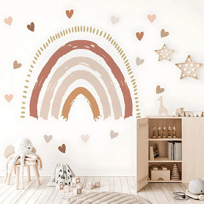 Nursery Boho Rainbow Wall Stickers