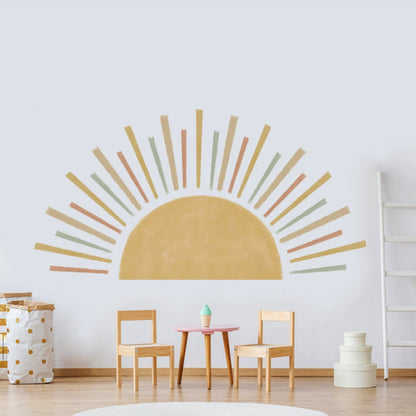 Boho Sun Kids Wall Sticker