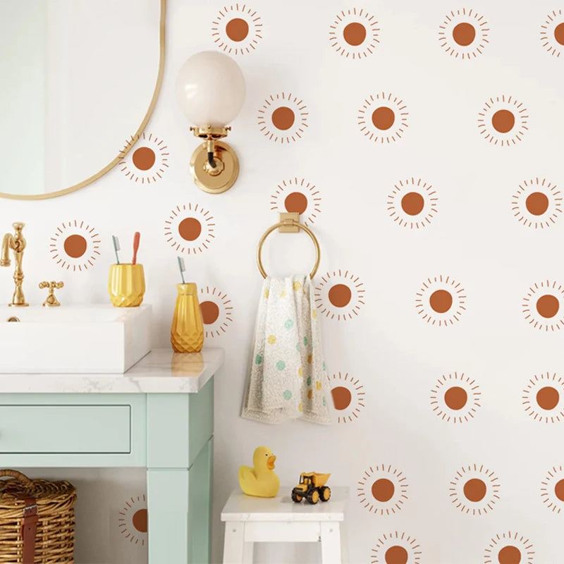 Boho Sunshine Kids Wall Stickers