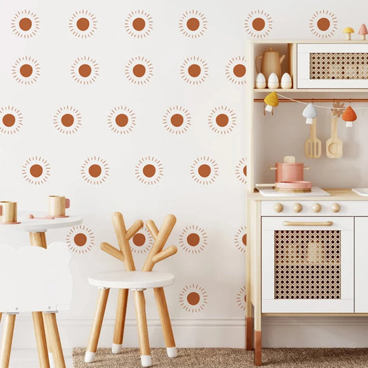 Boho Sunshine Kids Wall Sticker