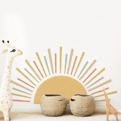 Boho Sun Kids Wall Sticker
