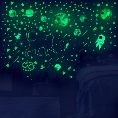Glow in The Dark Stars Luminous Kids Wall Stickers